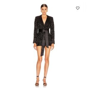 Ashling Romper in Black Floral Jacquard
ALEXIS Black Floral Jacquard